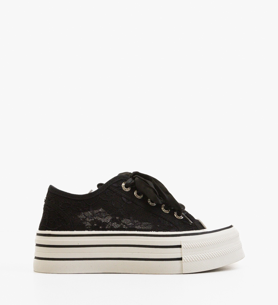 Sneakers Dantek Negri | Confort și Stil Zilnic - imagine 6