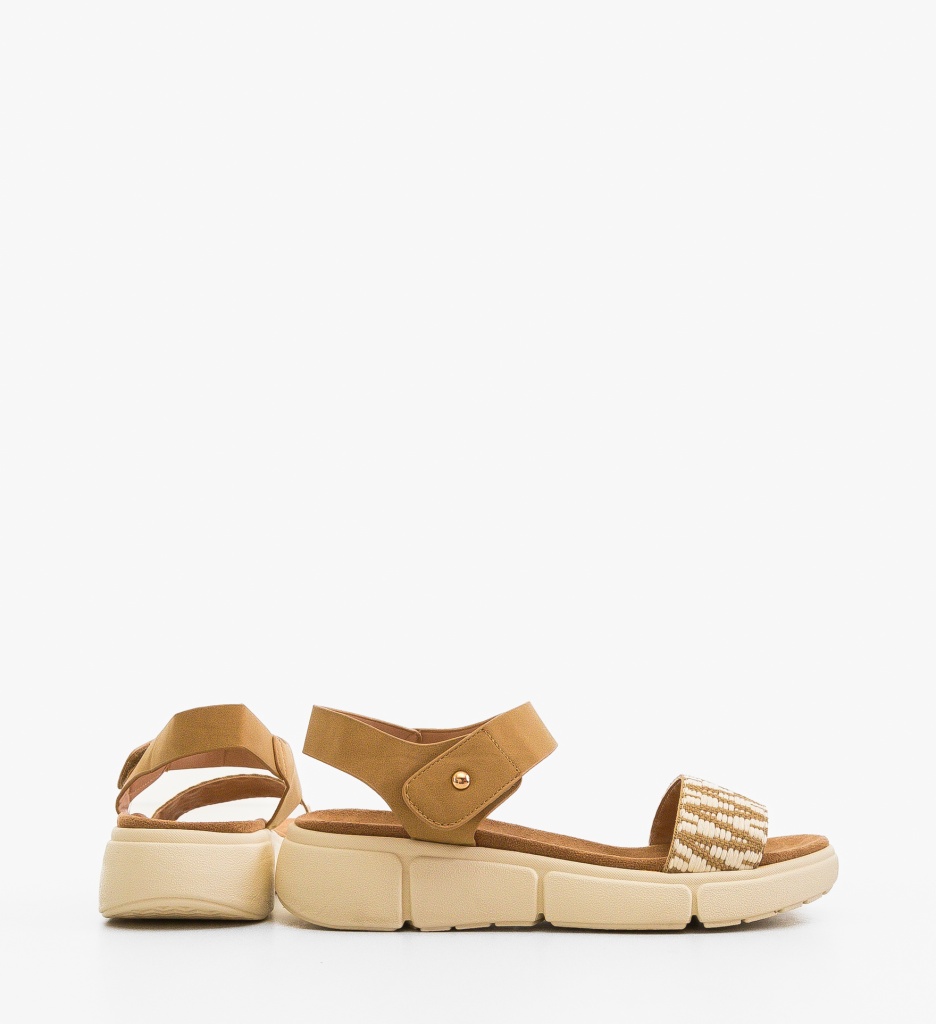 Sandale Dama Feciulia Khaki | Confort și Stil - imagine 4