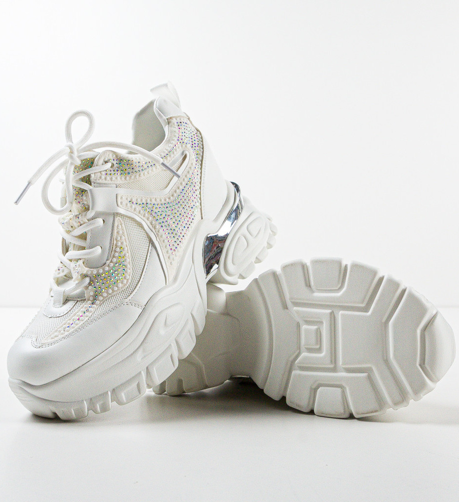 Sneakers Dama Kontez Albi - Confort si Stil - imagine 8