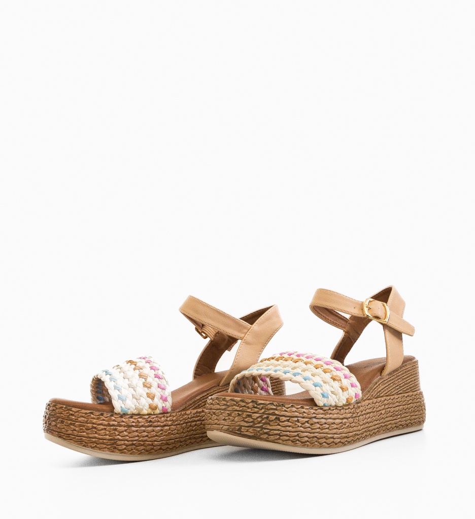 Platforme Dama Bej - Confort si Eleganta - imagine 5