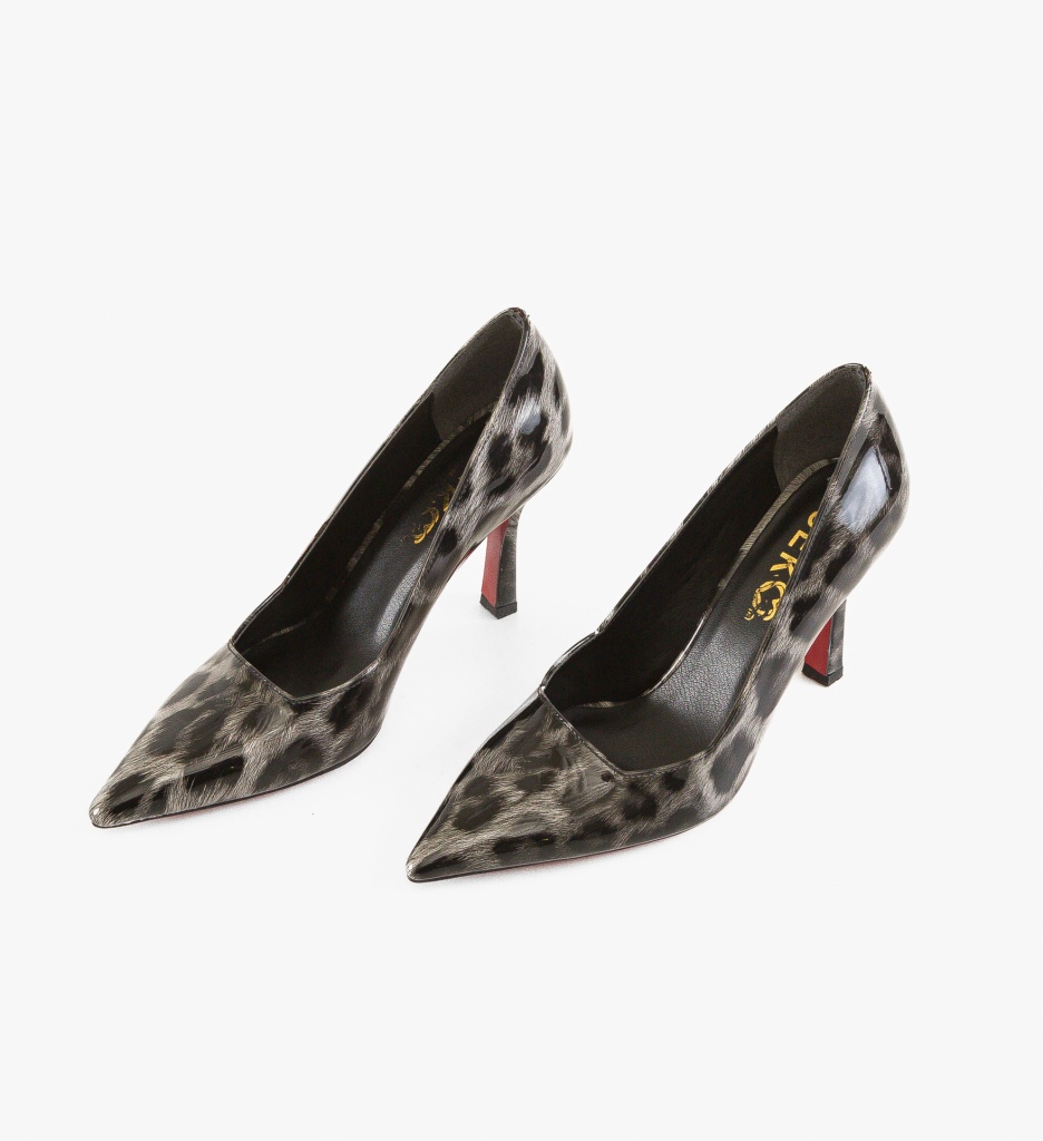Pantofi Stiletto Vobka Print 2 - Eleganță Maximă - imagine 5