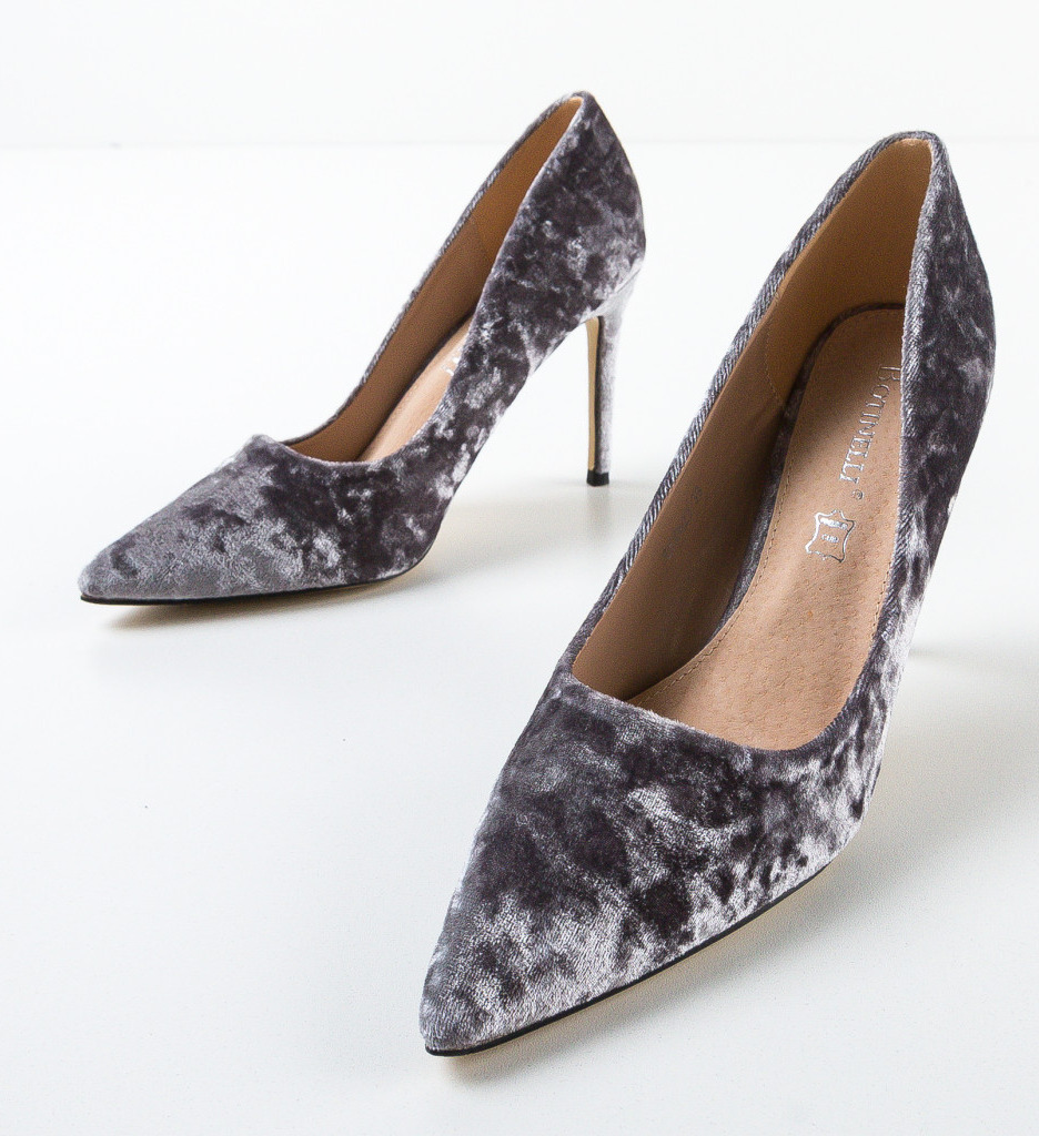 Pantofi Mahir Gri Eleganți | Confort & Stil - imagine 5