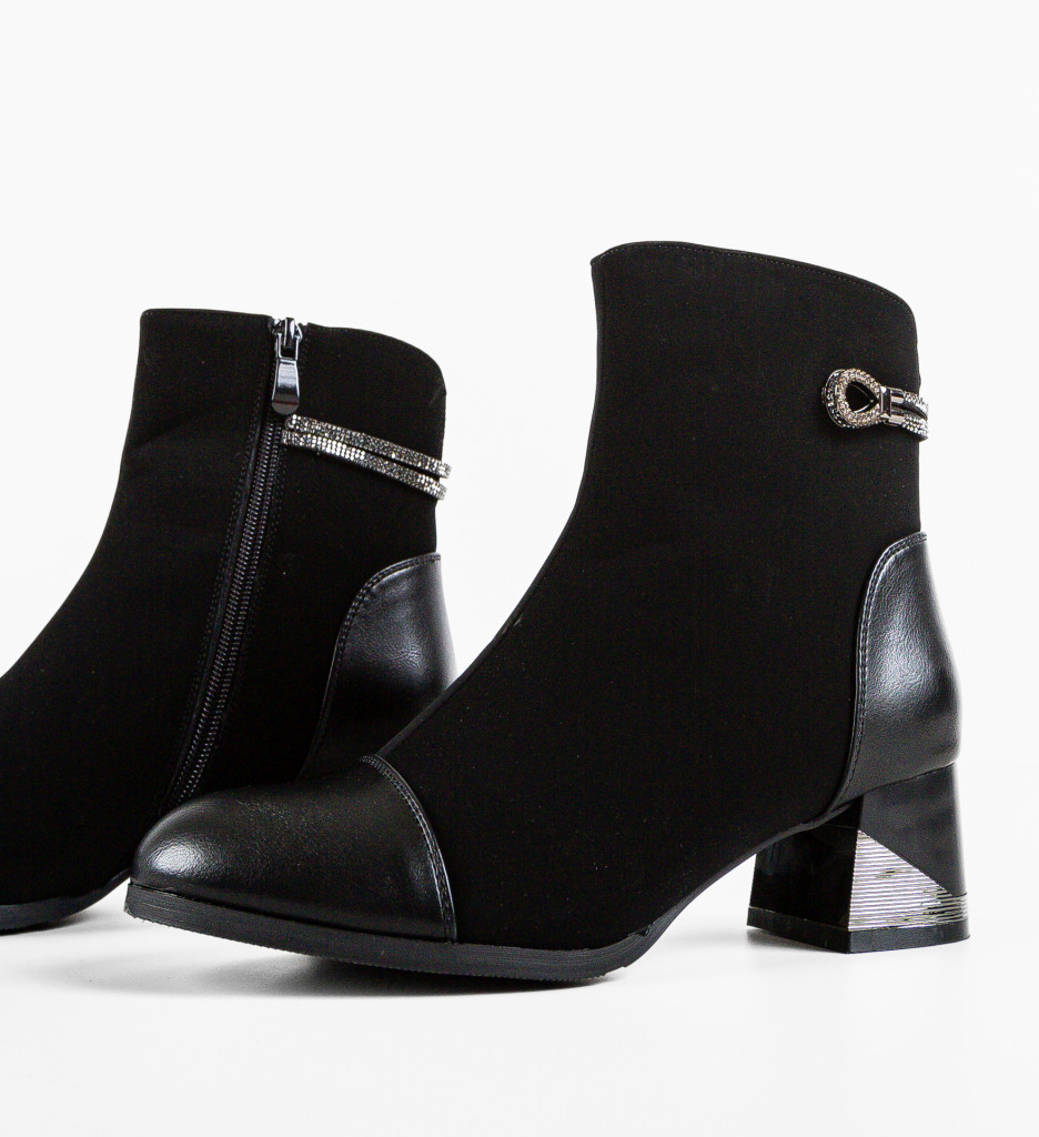Botine Dama Riggs Negre | Stil și Confort - imagine 10