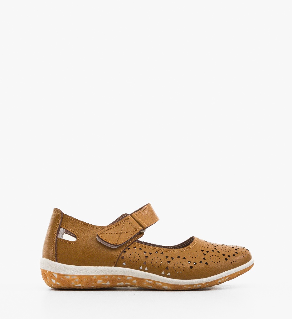 Pantofi Casual Silka Camel | Confort și Stil - imagine 6