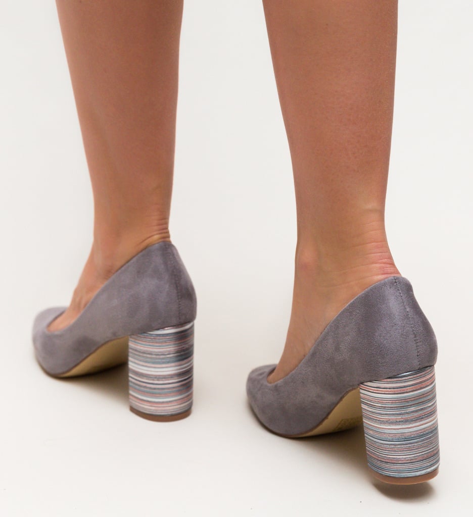 Pantofi Ferne Gri - Stil și Eleganță Asigurată - imagine 6