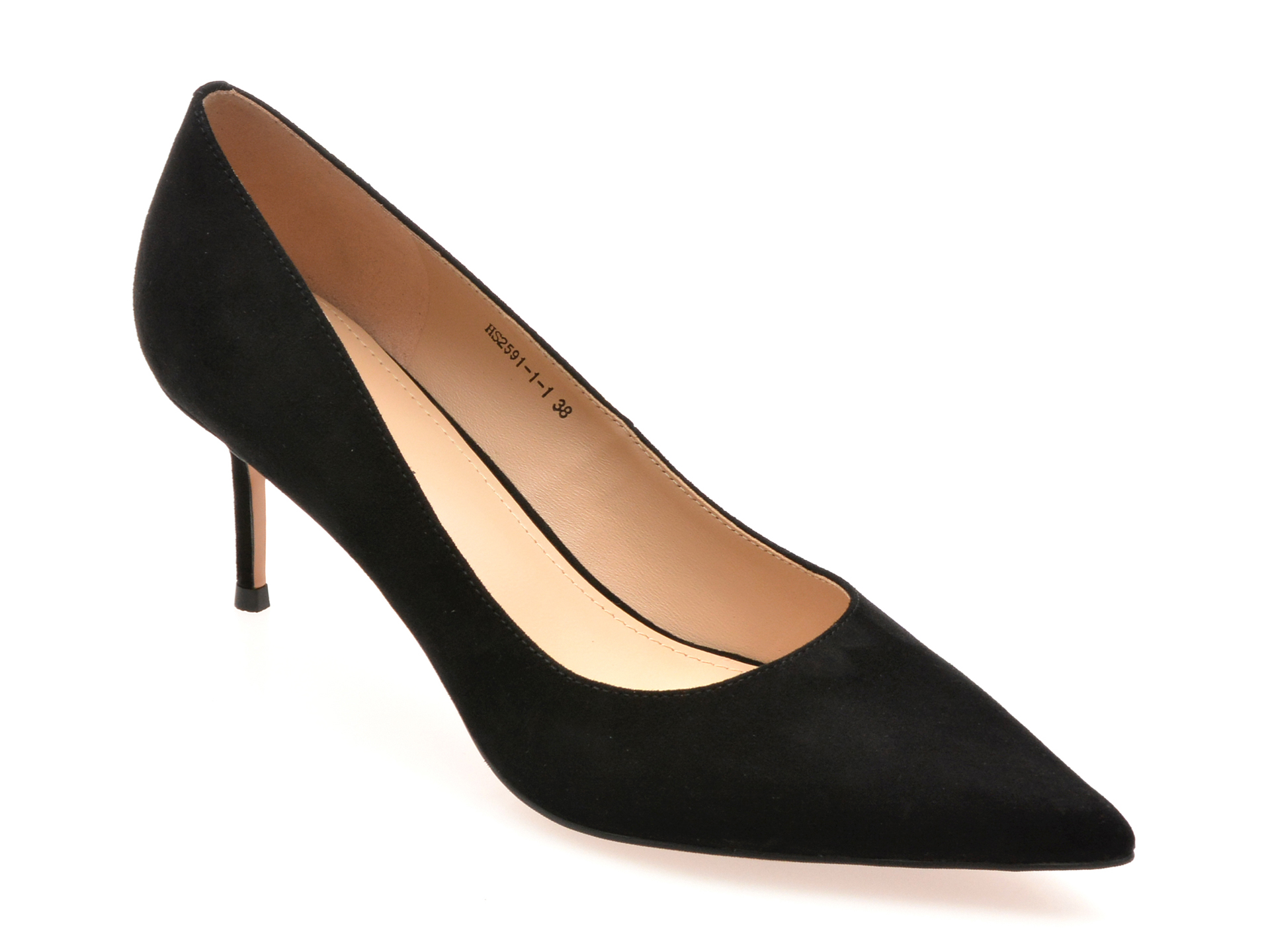 Pantofi EPICA PREMIUM negri - eleganță supremă