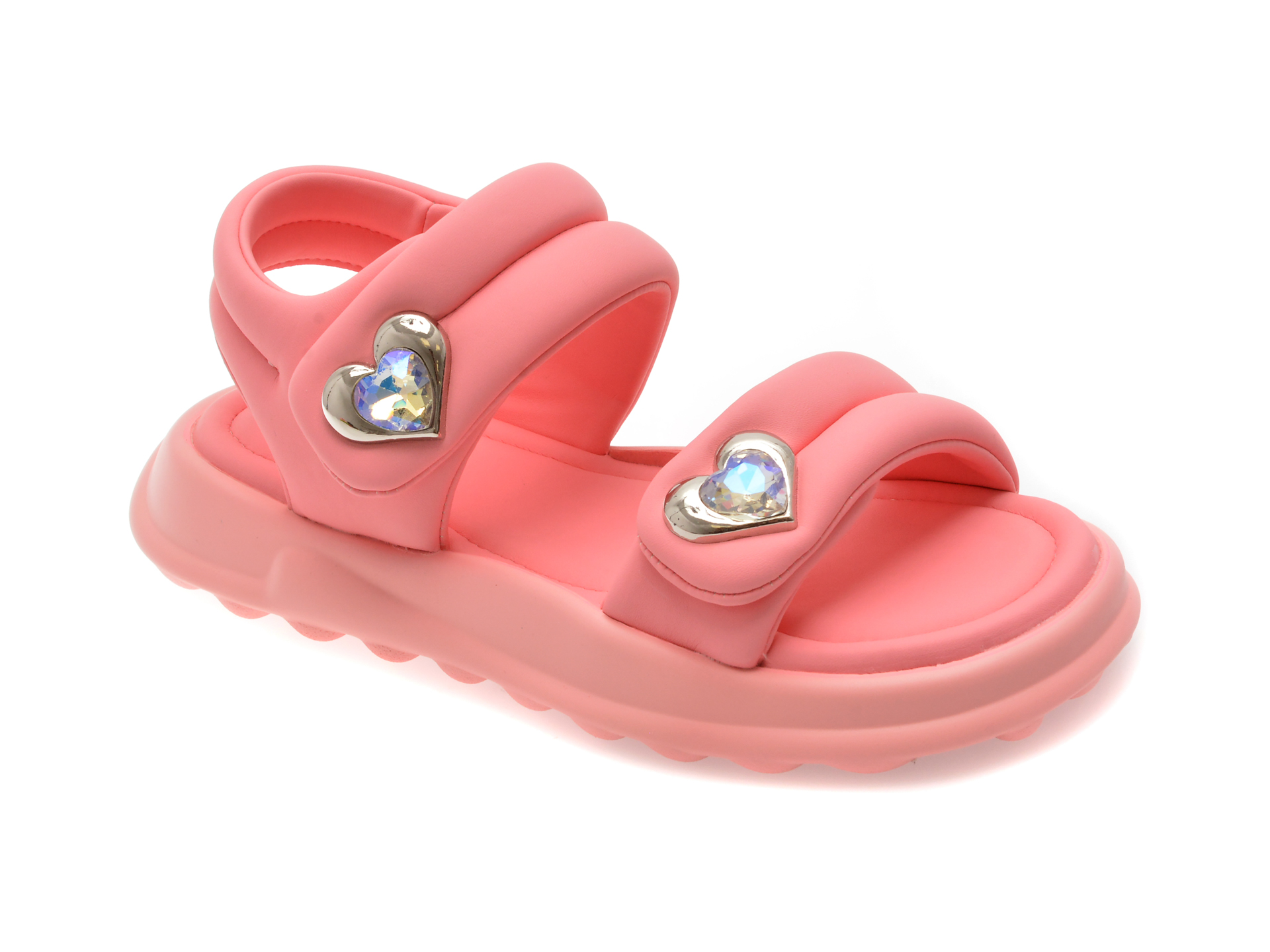 Sandale Selection Kids Roz din Piele Ecologica