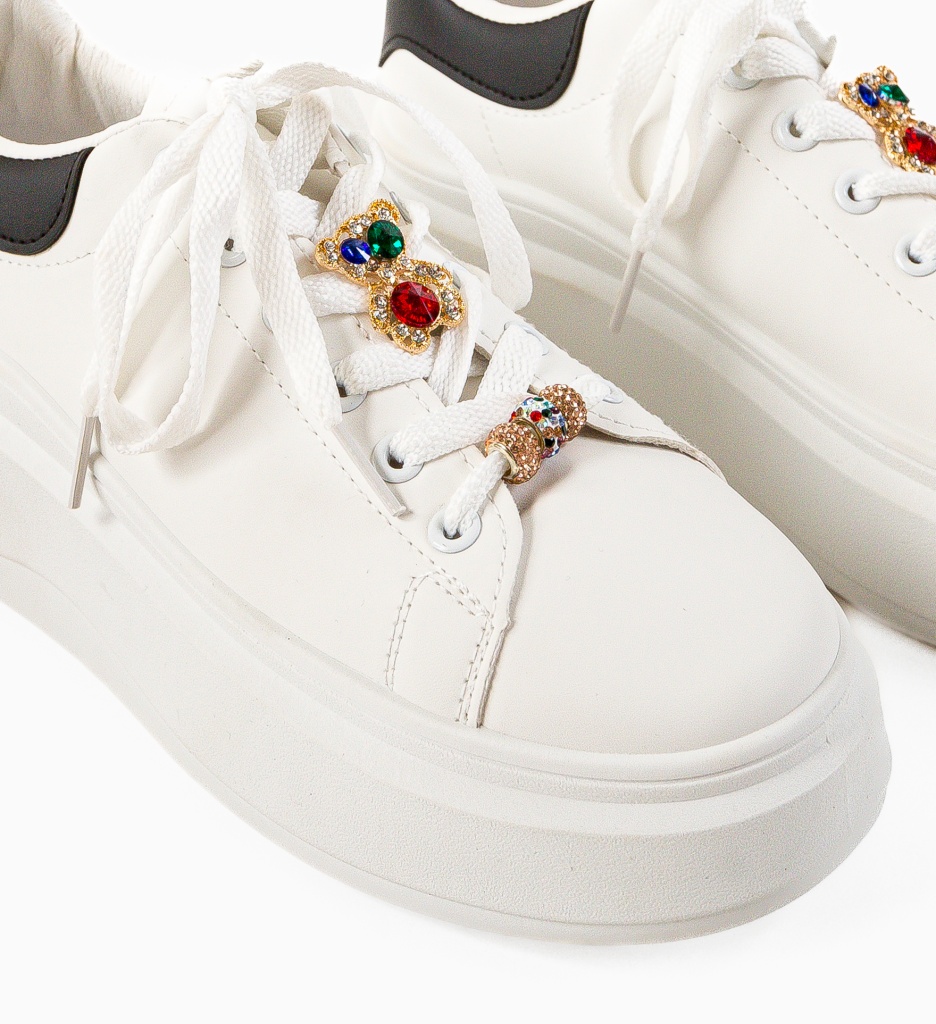 Sneakers Dama Albi | Confort și Stil Urban - imagine 7