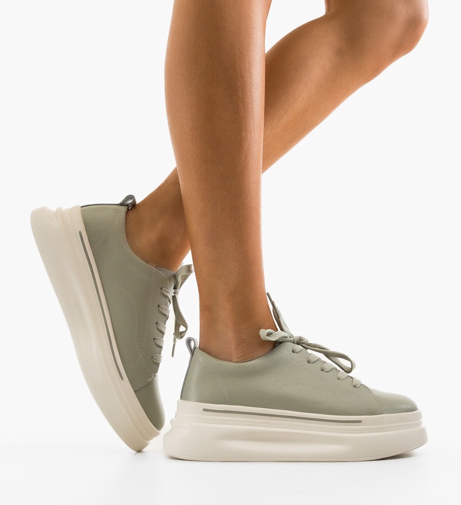 Sneakers Dama Rowna Turcoaz - Confort și Stil