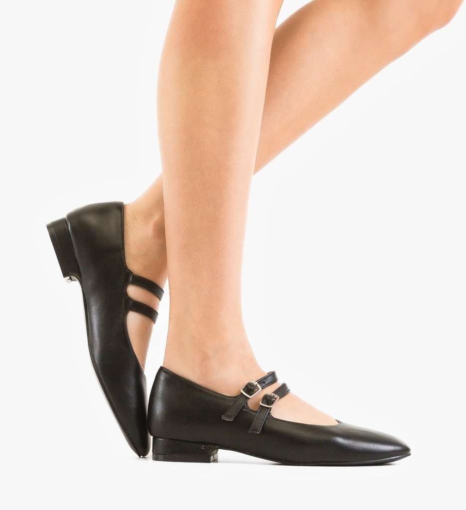 Pantofi Dama Daniyal Negru | Stil și Eleganță