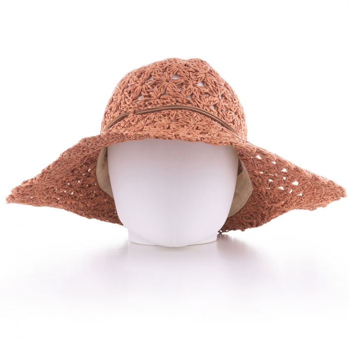 Pălărie paie Shopika - Protecție solară elegantă
