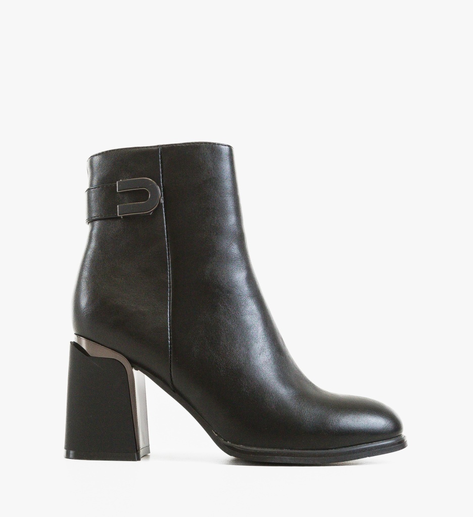 Botine Sammy Negre din Piele | Confort și Stil - imagine 5