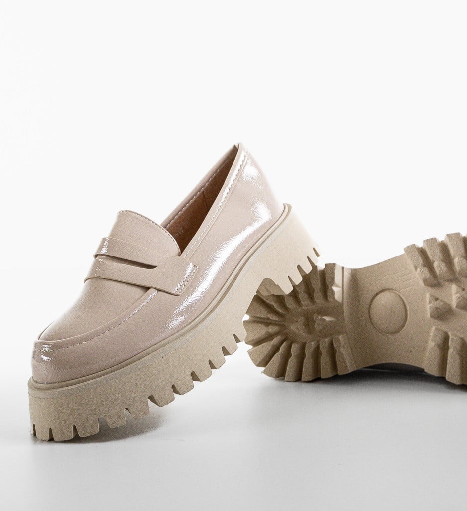 Pantofi Casual Kyra Bej - Confort și Stil Zilnic - imagine 7