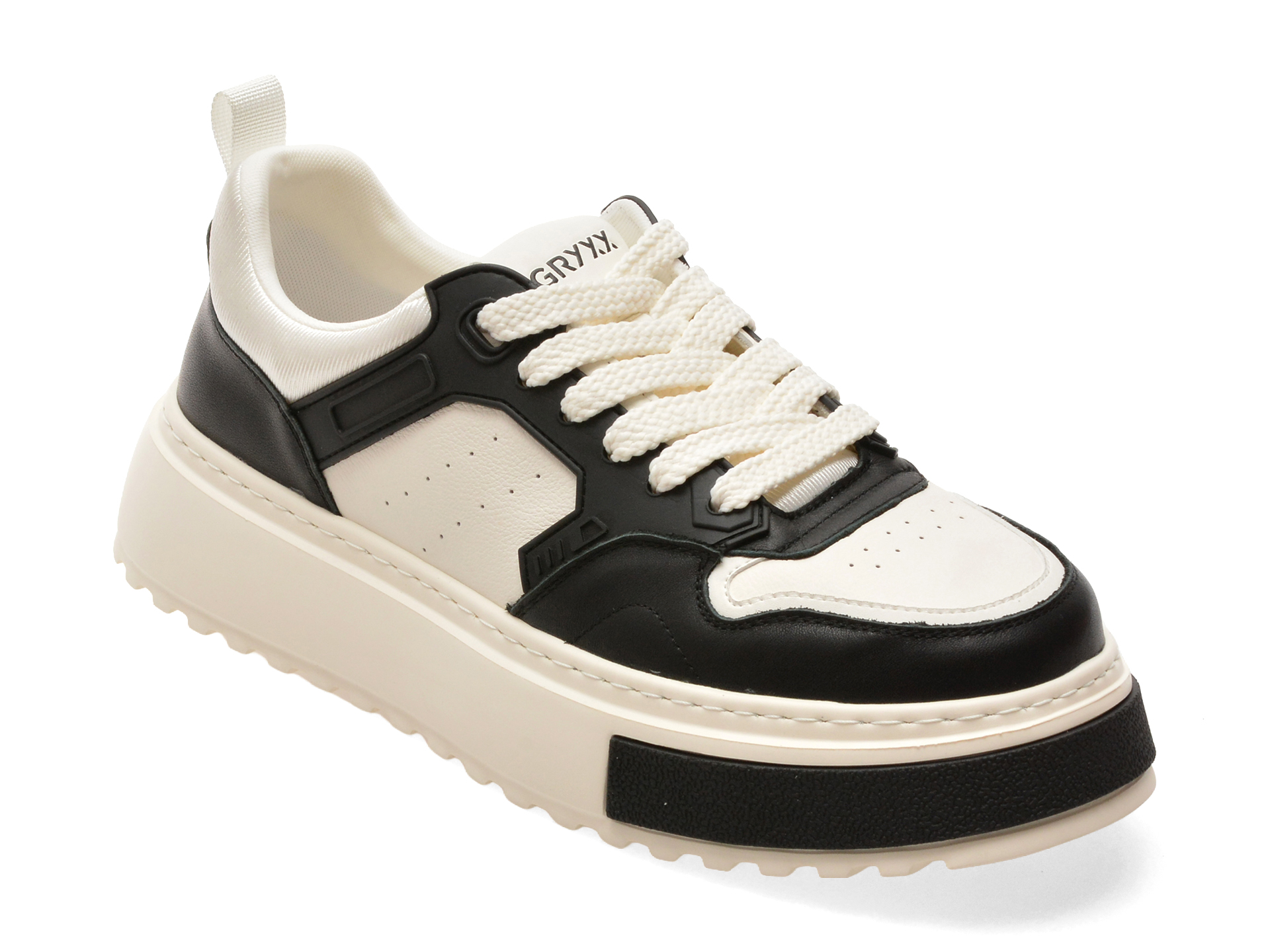 Pantofi sport GRYXX negri din piele naturală