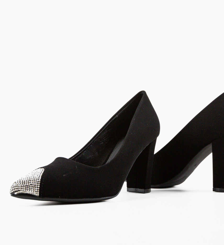 Pantofi Dama Meyly Negri | Eleganță și Stil - imagine 11