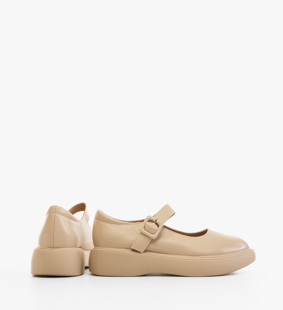 Pantofi Casual Dama Eomer Bej - Confort și Stil - imagine 4