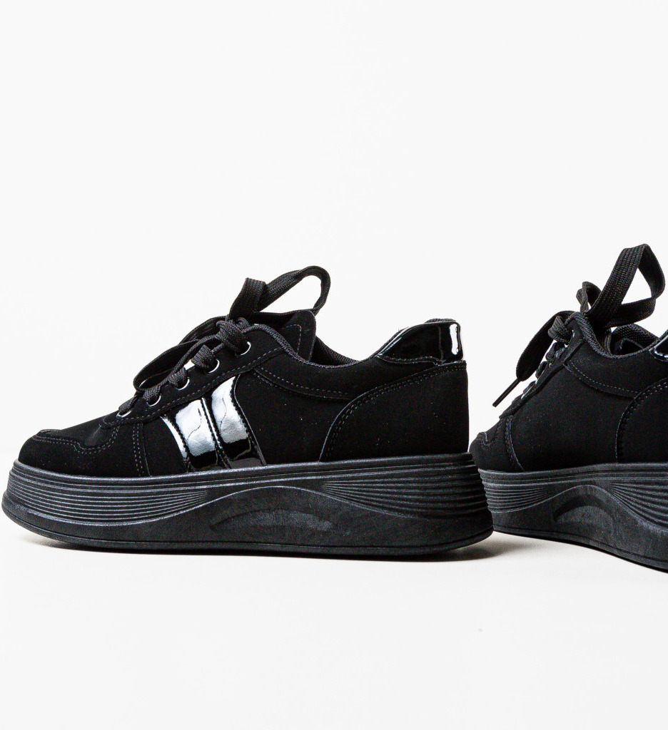 Sneakers Dama Callum Negri | Confort Urban - imagine 4