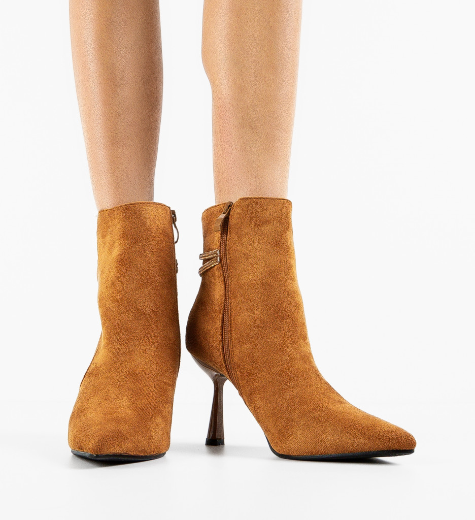 Botine Youse Camel - Eleganță și Confort - imagine 2