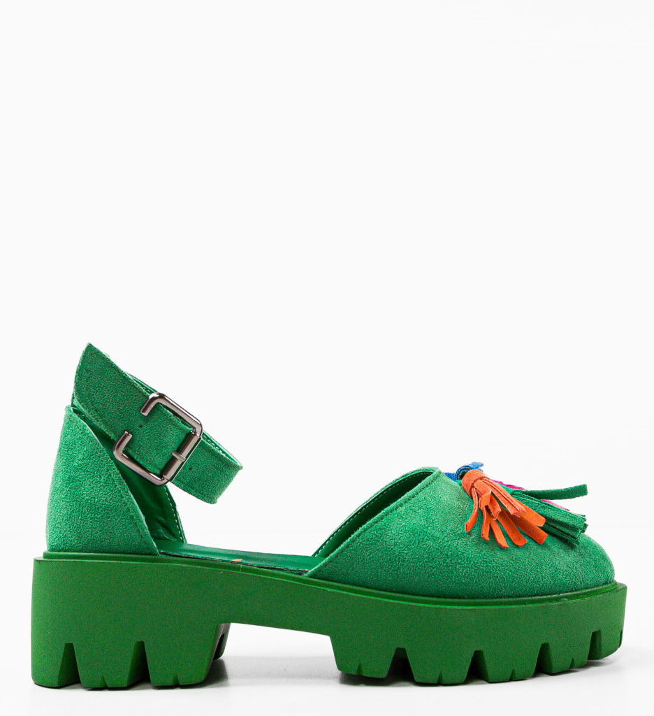 Pantofi Casual Jaila Verzi - Confort și Stil Zilnic - imagine 5