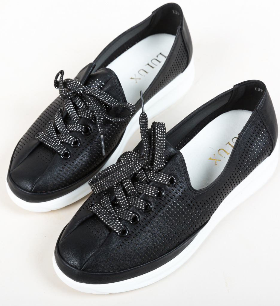 Pantofi Casual Mirino Negri | Confort și Stil - imagine 5