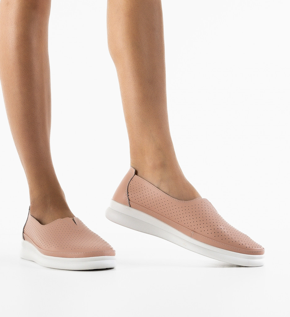Pantofi Casual Dama Maur Roz - Confort și Stil - imagine 2