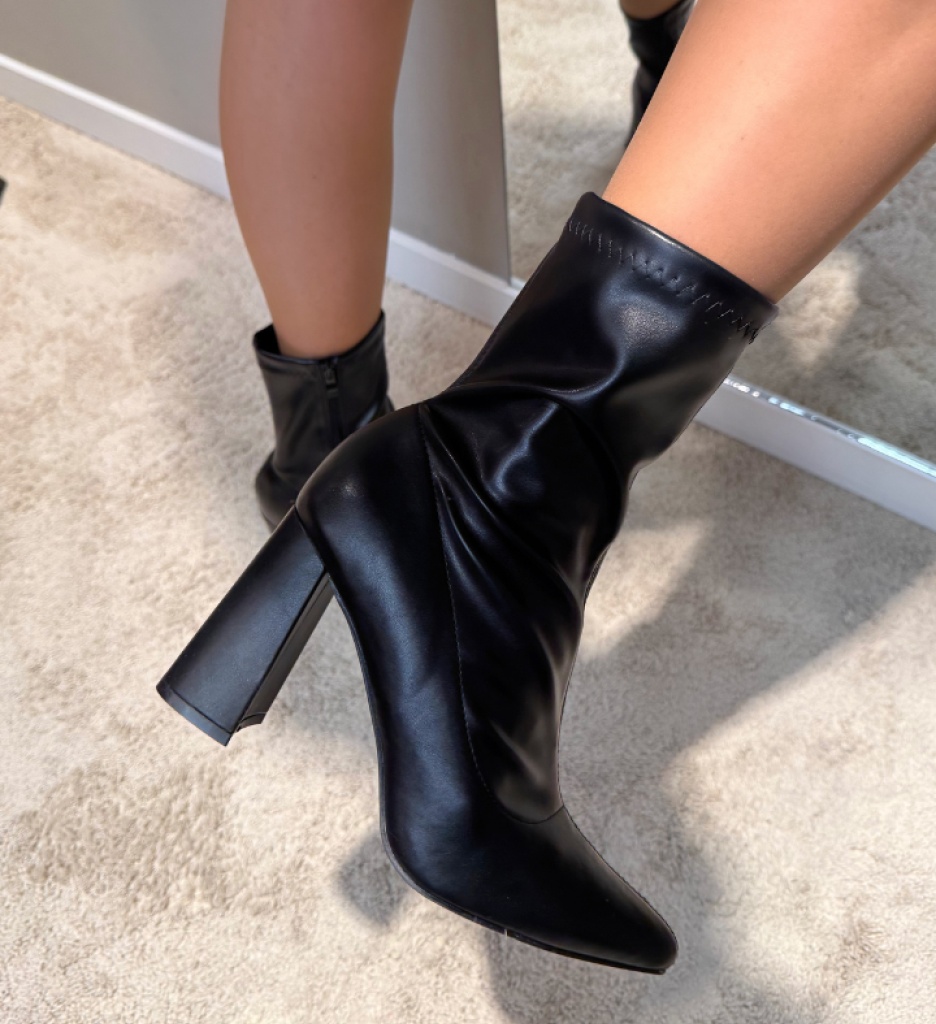 Botine Dama Lopedia Negre - Stil si Confort - imagine 12