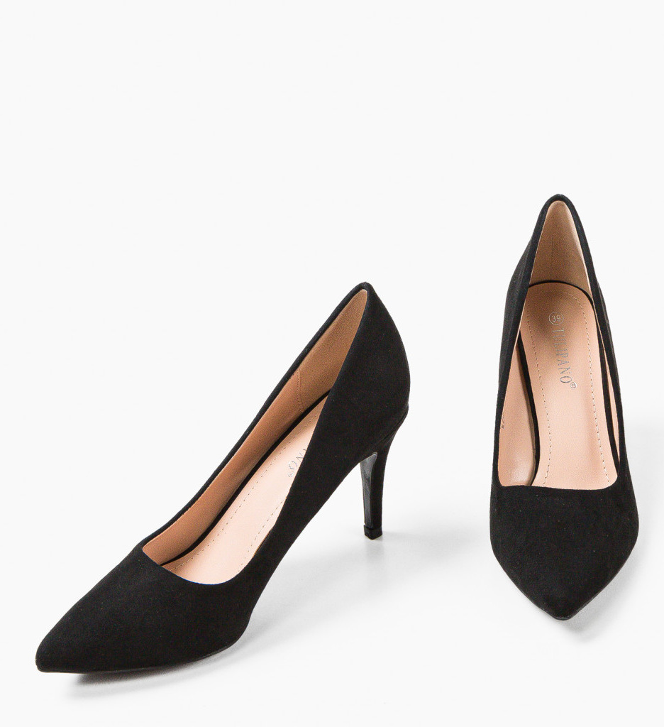 Pantofi Dama Lysette Negri Eleganți - imagine 6