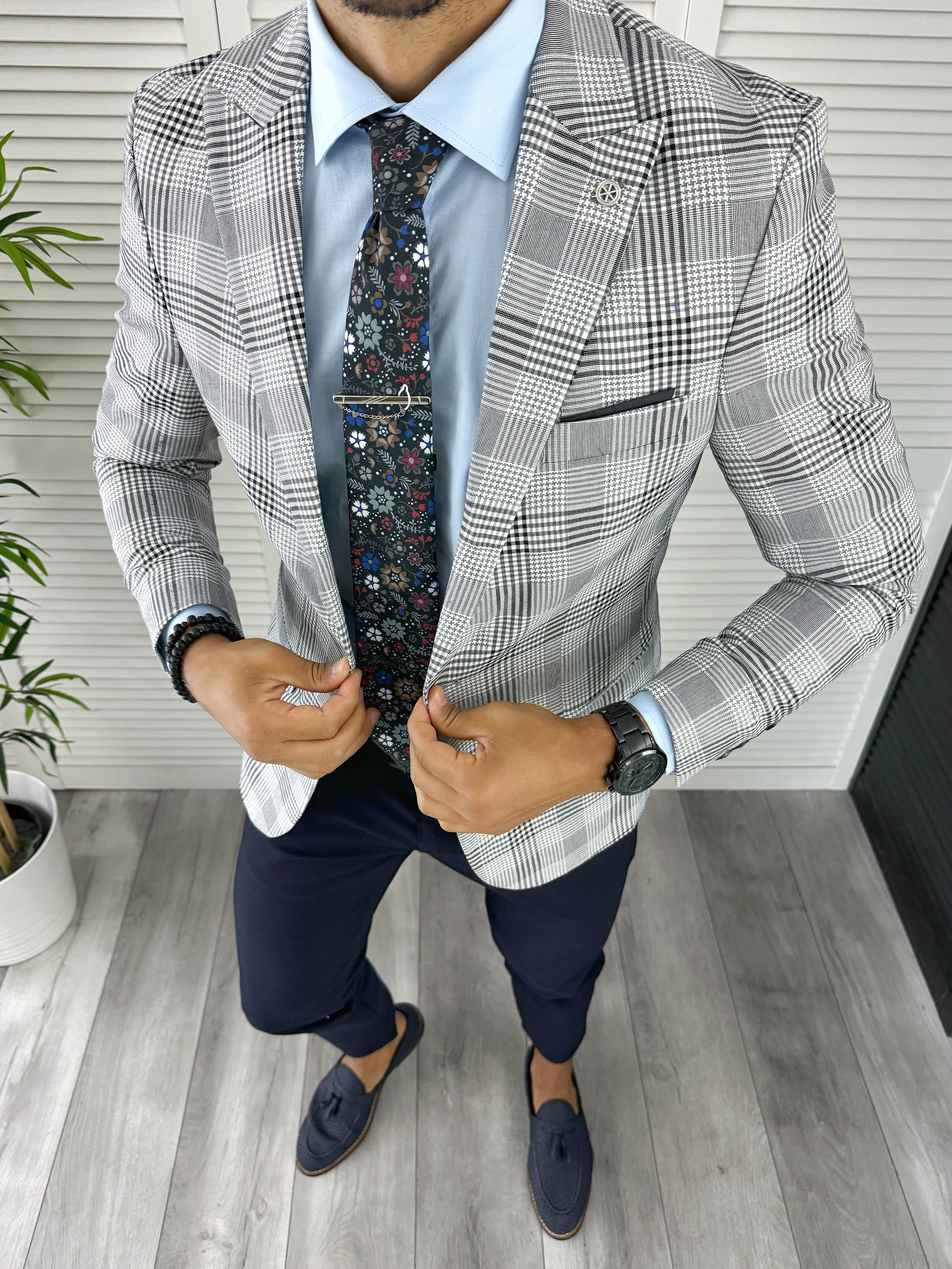 Sacou Slim Fit Bărbați | Elegant Modern