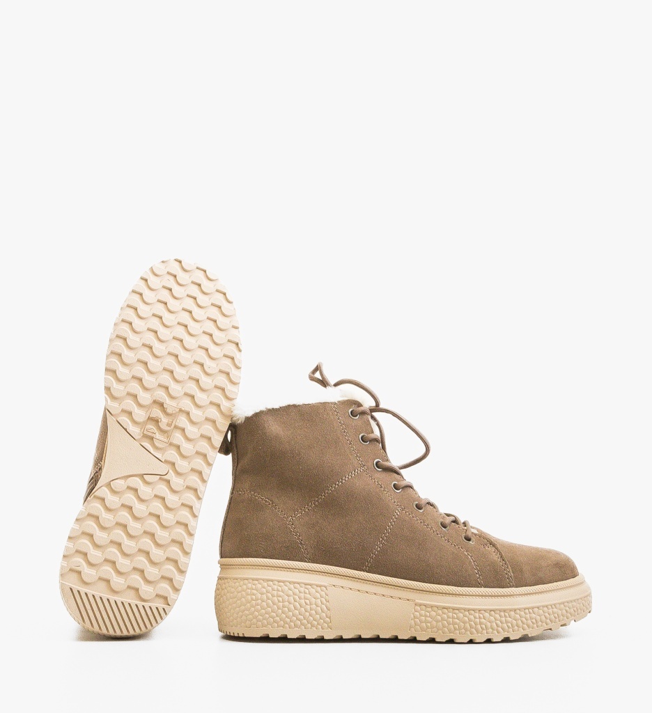 Ghete Dama Fenris Khaki | Stil și Confort - imagine 3