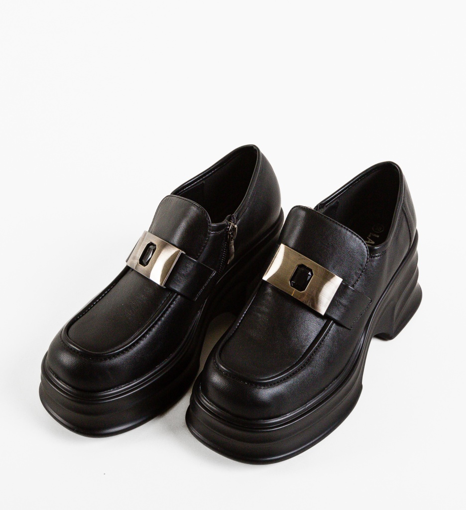 Pantofi Casual Natheo Negri - Confort și Stil - imagine 6