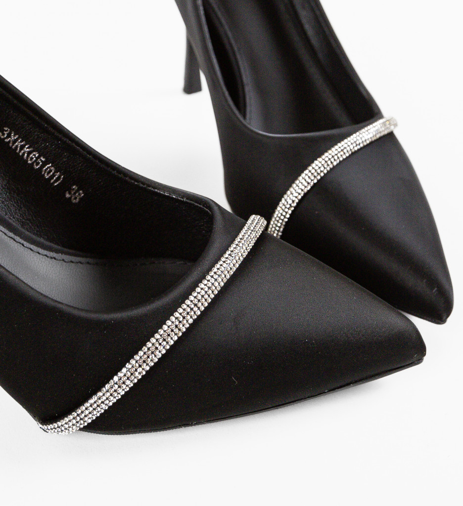 Pantofi Stylosa Negri - Eleganță și Stil - imagine 8