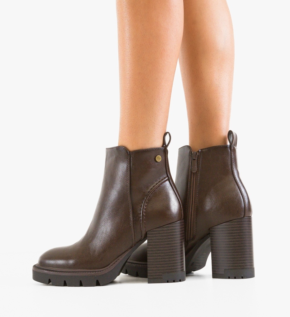 Botine Dama Lowri Maro | Eleganță și Stil - imagine 5