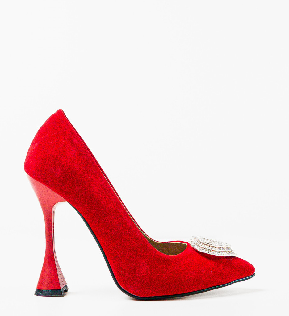 Pantofi cu Toc Rosii Darino - Eleganță Asigurată - imagine 2