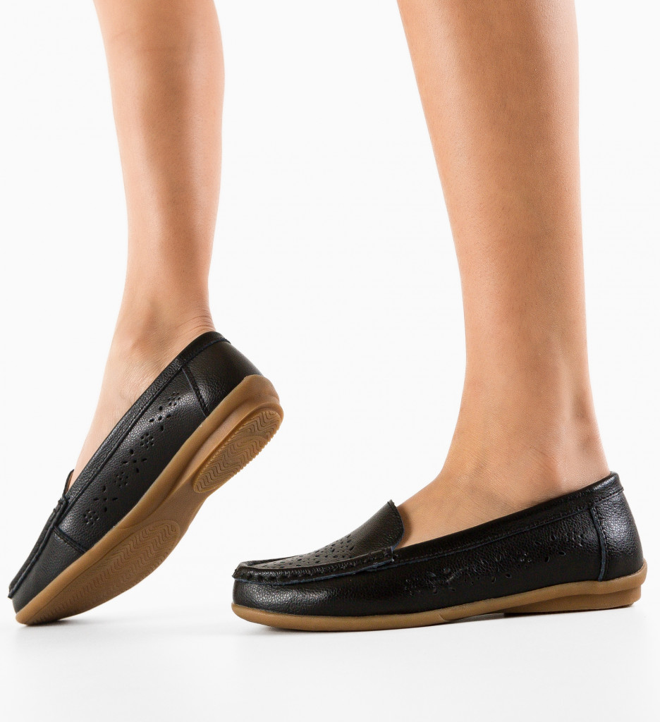 Pantofi Casual Negri | Confort și Stil Zilnic - imagine 3