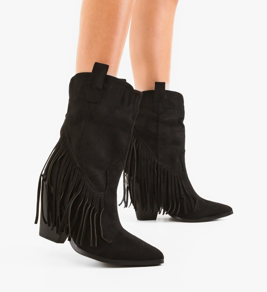 Botine Dama Theri Negre | Elegante si Comode - imagine 3