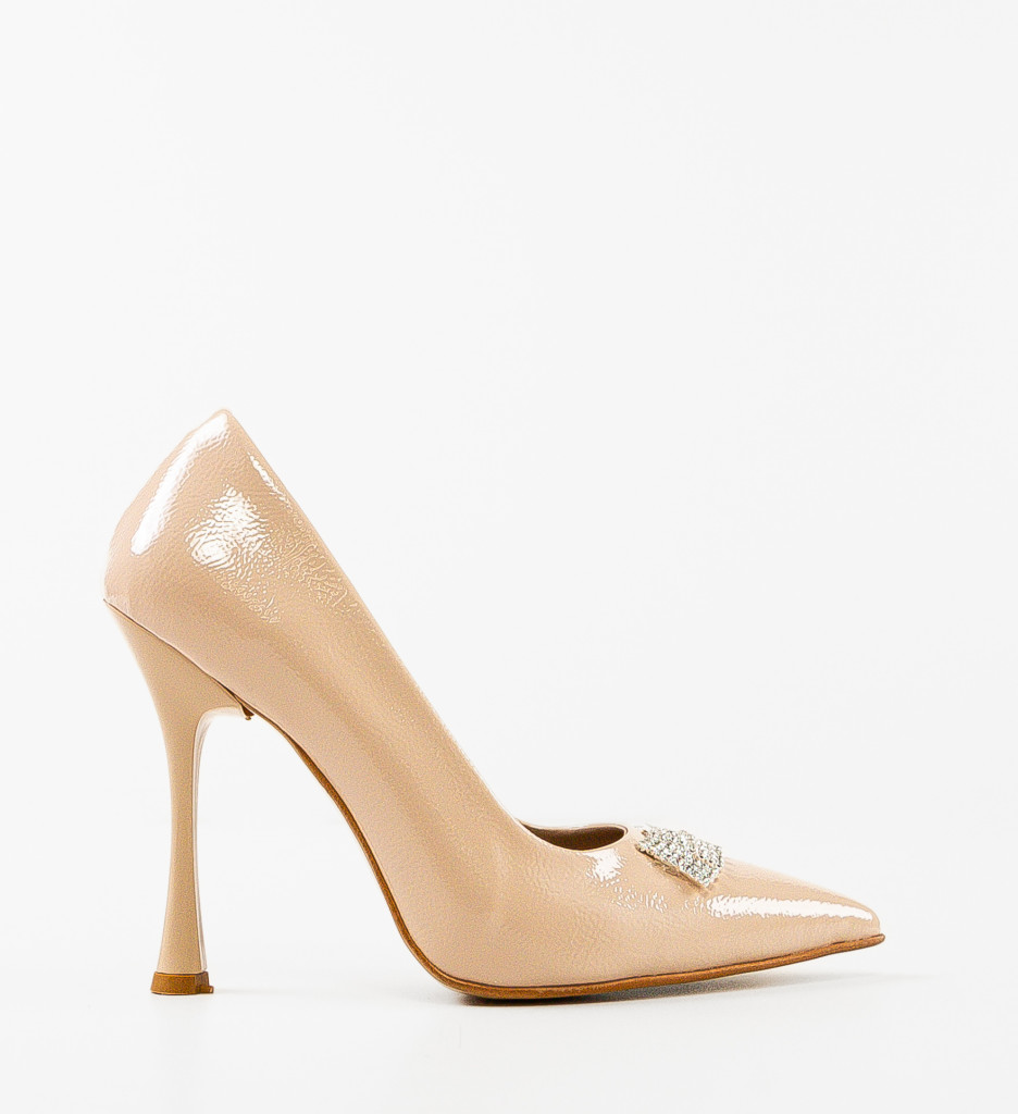 Pantofi Perma Bej Eleganți - Stil și Confort - imagine 4