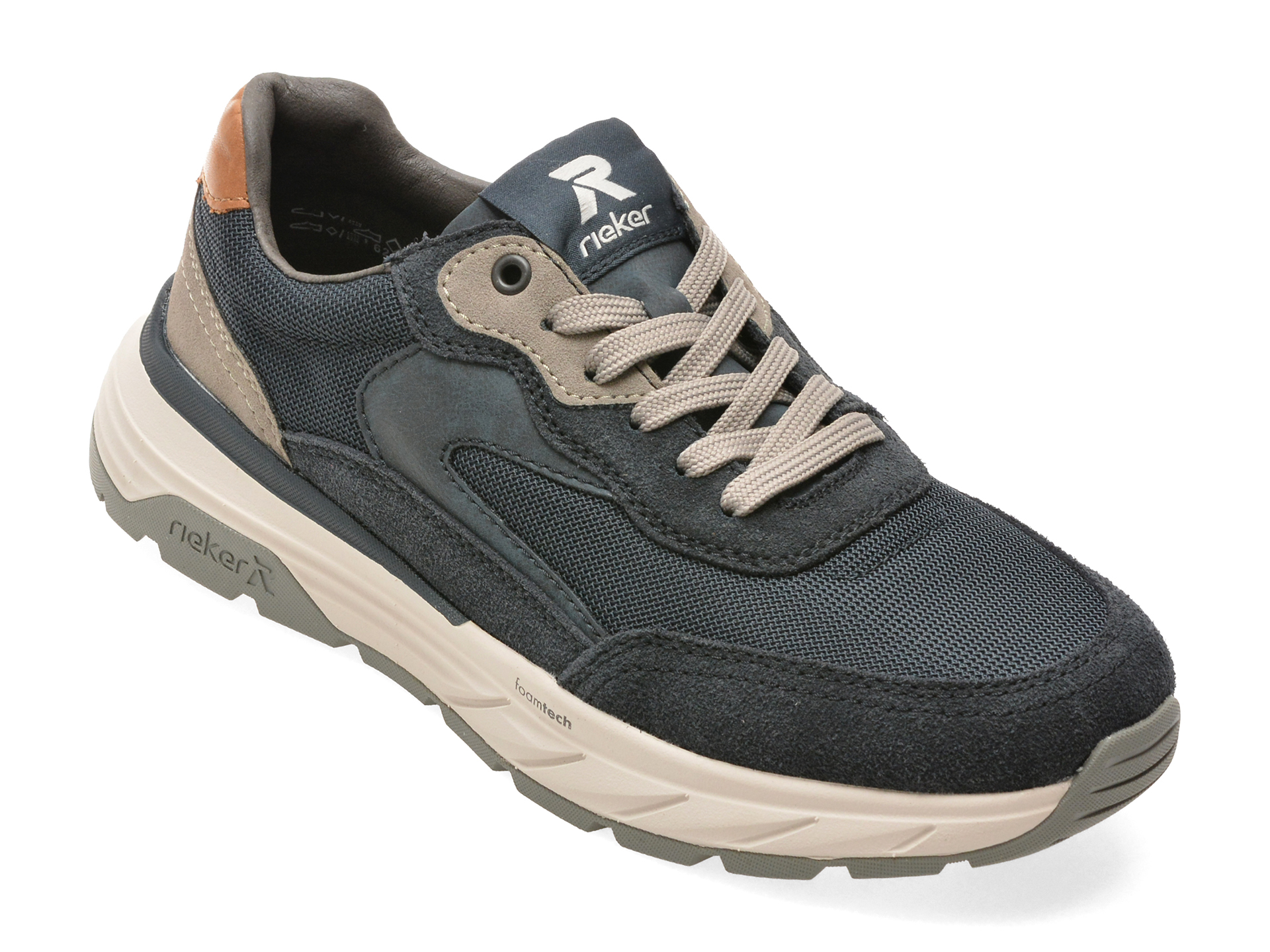 Pantofi Sport Rieker 6100 Bleumarin Confort