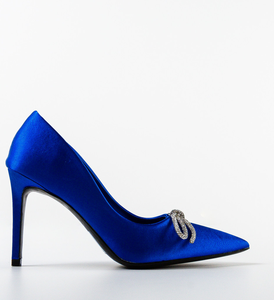 Pantofi dama Arwen Albastri | Eleganță Asigurată - imagine 4