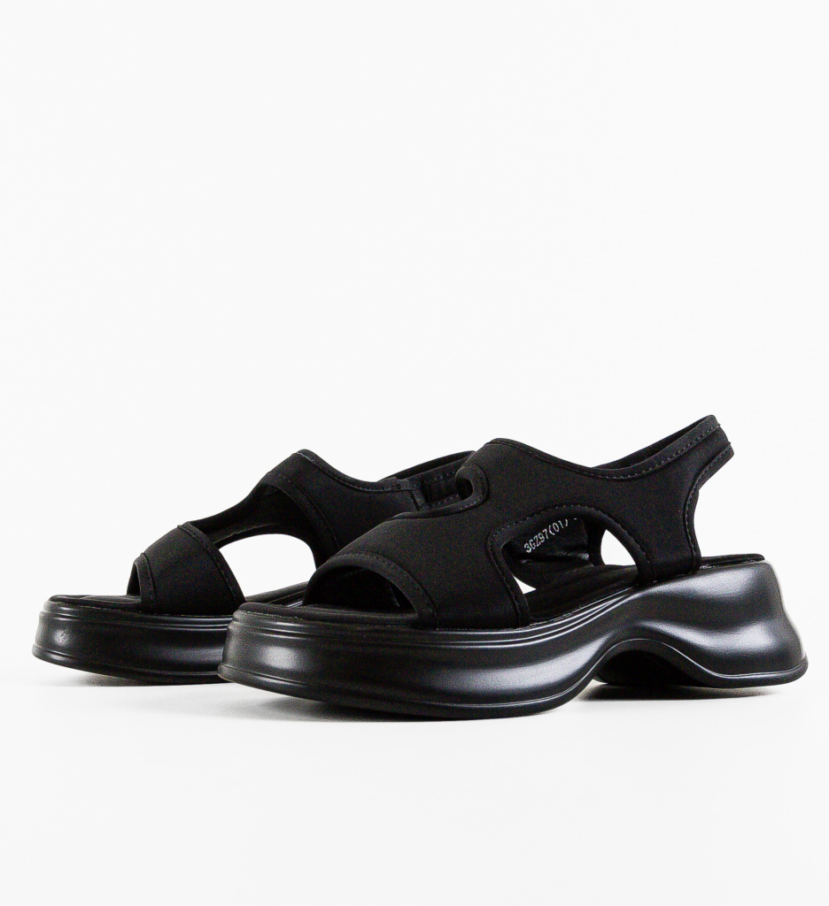 Sandale Ladaniva Negre | Eleganță și Confort - imagine 4