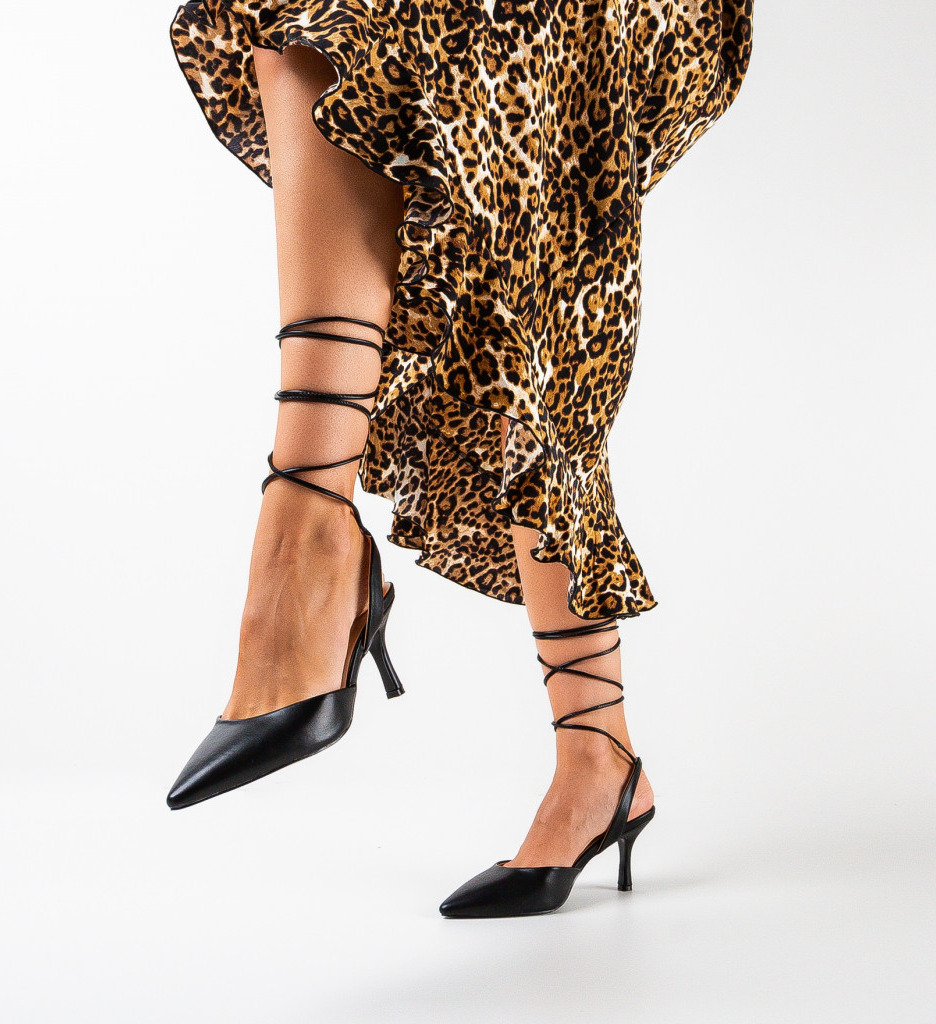 Pantofi Dama Sanford Negri | Eleganți și Confortabili - imagine 3