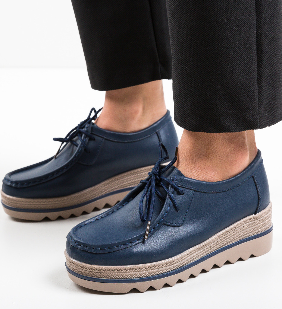 Pantofi Casual SAG Bleumarin | Stil și Confort - imagine 2