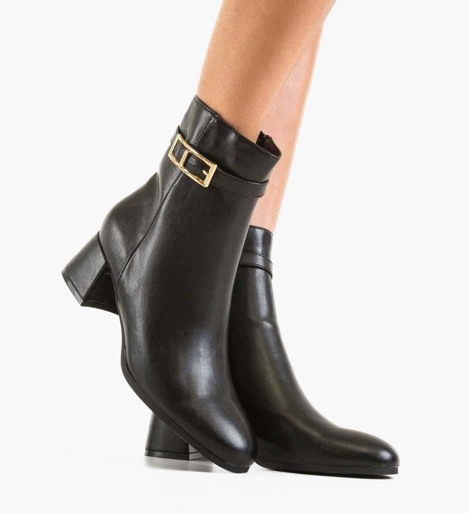 Botine Elliott Negre | Eleganță și Confort - imagine 3
