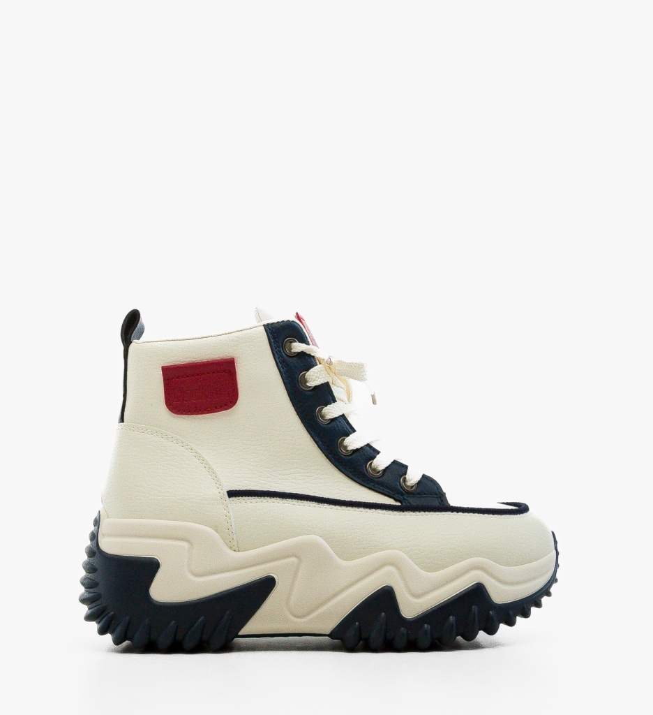Sneakers Dama Vevery Albi | Confort Stilat - imagine 4
