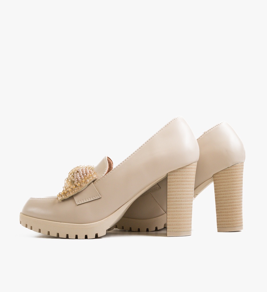 Pantofi Ashleigh Bej | Eleganță Asigurată - imagine 5