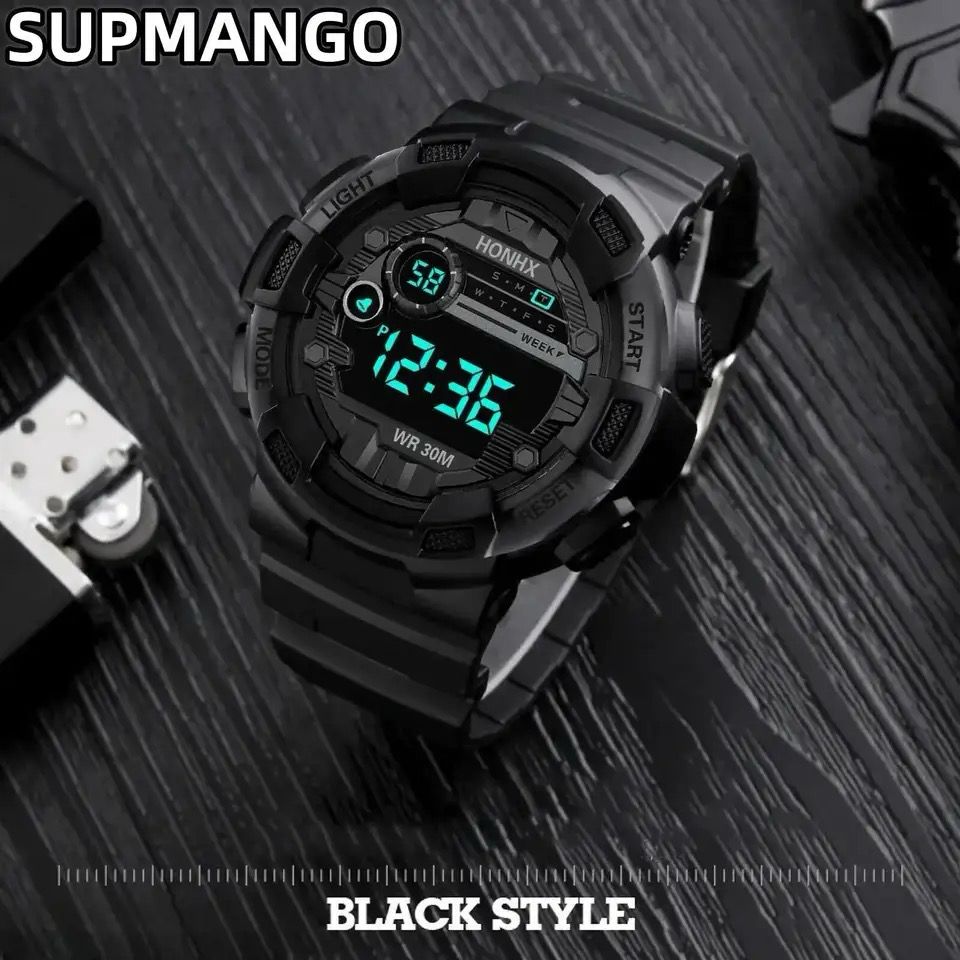 Ceas Barbati Sport Negru W1006 Eleganta