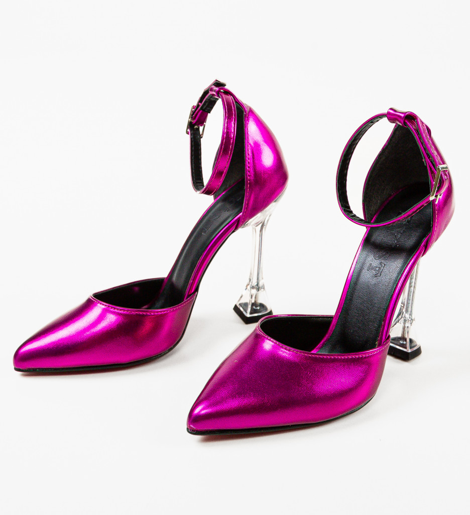 Pantofi cu Toc Fuchsia Kane - Eleganță Remarcabilă - imagine 6