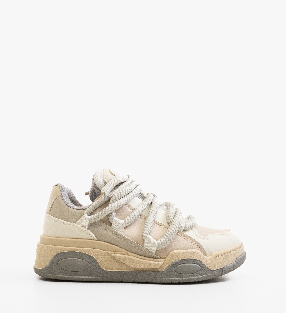 Sneakers Dama Nima Bej | Confort și Stil - imagine 7