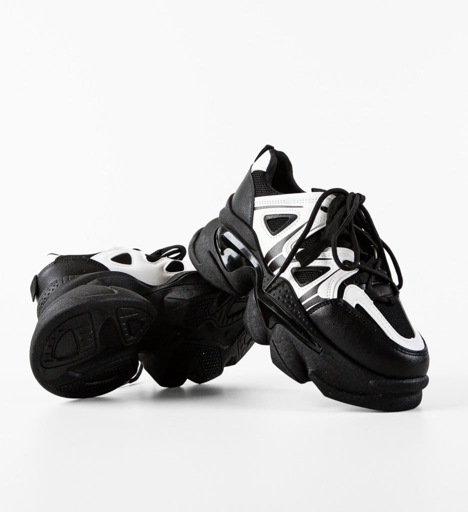 Sneakers dama Lolpey Negri - Confort și Stil - imagine 6