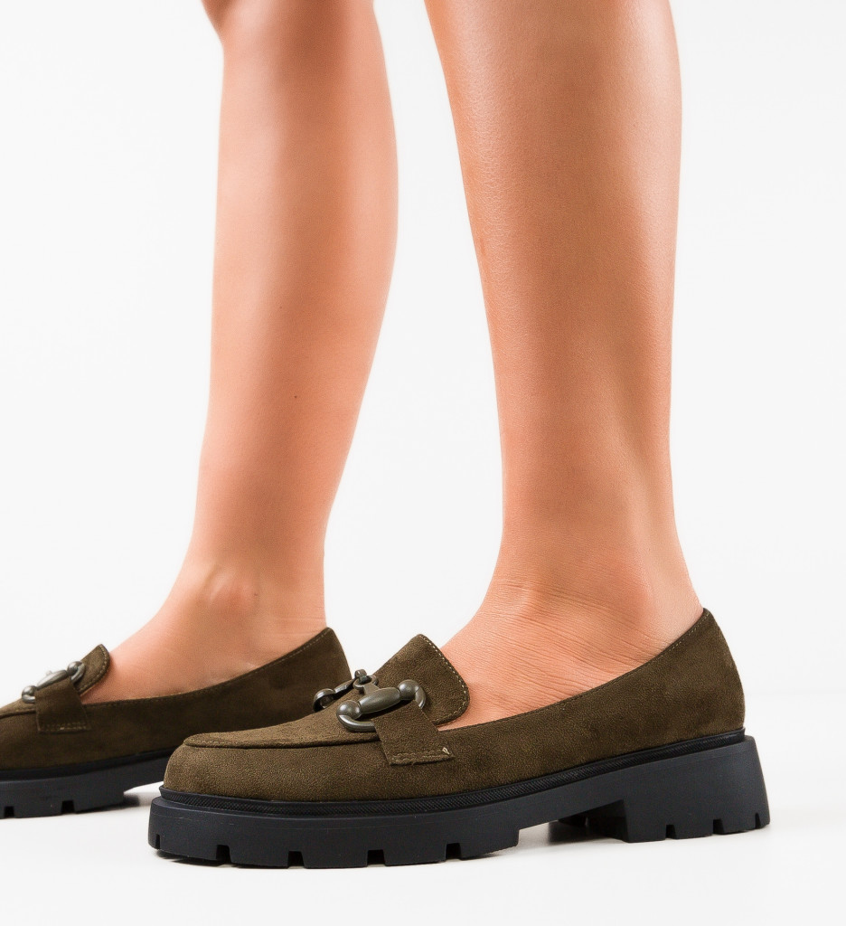 Pantofi Casual Rotnest Khaki - Confort și Stil - imagine 2
