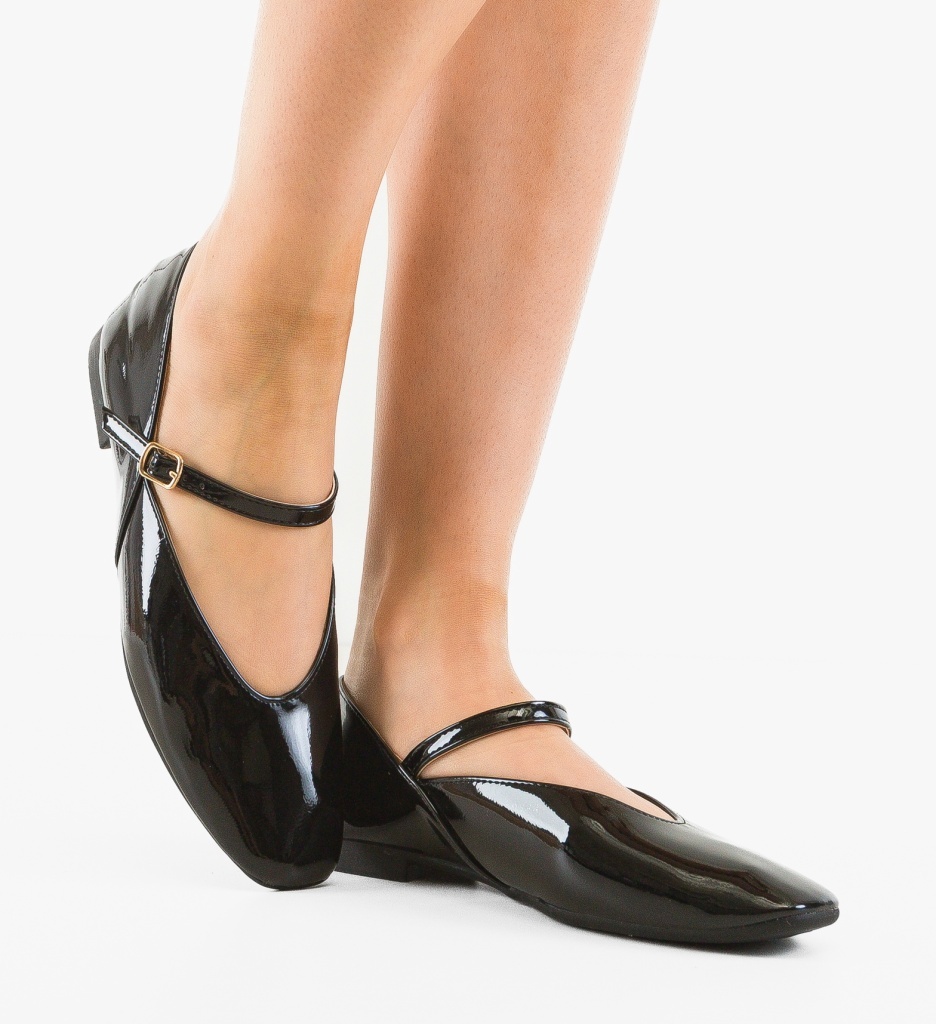 Balerini dama Perre Negri Casual Confortabili - imagine 6